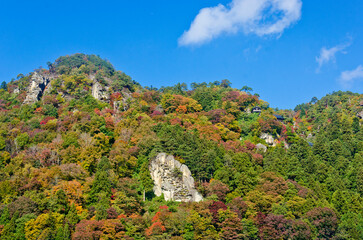Yamadera Mountain temple of  Yamagata, Japan.