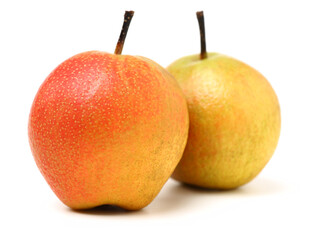 nanguo pear on white background