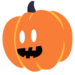 Halloween Vector Illustration, Cute Cartoon Halloween Illustration