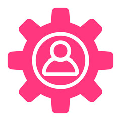 management gradient icon