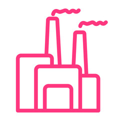 factory gradient icon