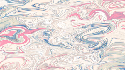 Marbling texture in bright and soft pastel colors