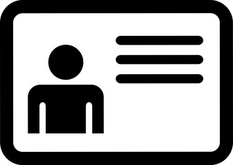 Id card icon