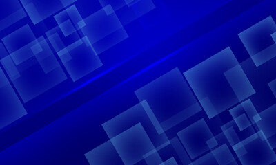 abstract blue square tiles technology background