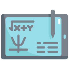 tablet learning icon