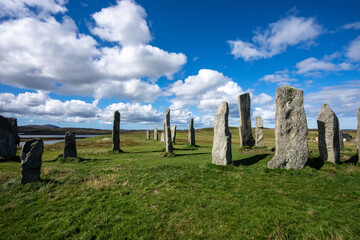 Callanish Stones on the Isle of Lewis in the Outer Hebrides Scotland