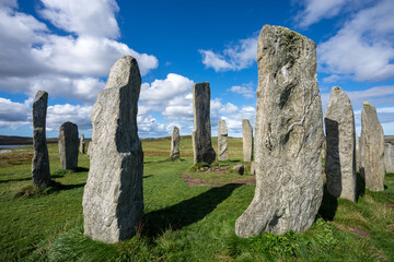 Callanish Stones on the Isle of Lewis in the Outer Hebrides Scotland