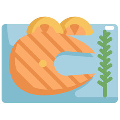 fish steak icon