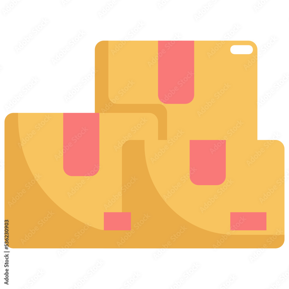 Poster parcel icon