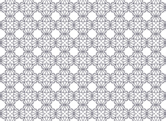 Ethnic floral seamless pattern background