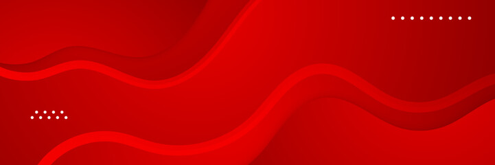 Abstract red banner background. Vector abstract graphic design banner pattern presentation background web template.