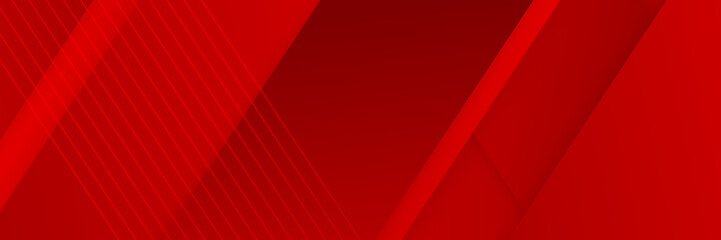 Abstract red banner background. Vector abstract graphic design banner pattern presentation background web template.