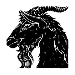 Fototapeta premium The zodiac sign is Capricorn. 