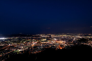 Obraz premium 皿倉山夜景