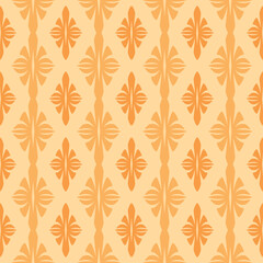 geometric autumn seamless pattern