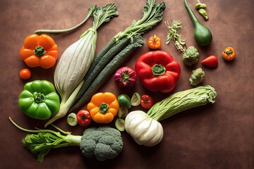 Vegetables background