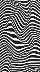 Psychedelic optical illusion background