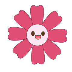 Groovy Flower Character