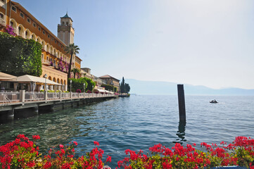 Lago di Garda, il lungolago Gardone Riviera