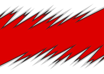 Abstract background with gradient spikes pattern and with some copy space area