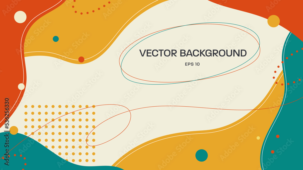 Poster colorful abstract background pattern.