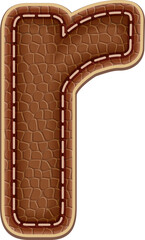 alphabet lowercase animal skin