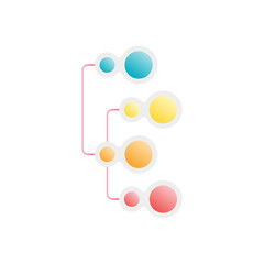 Infographic icon design template vector illustration
