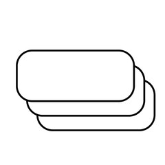 Retro Shape, Outline, Abstract