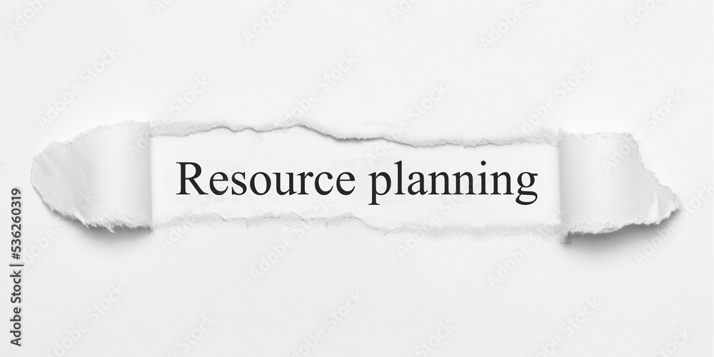 Canvas Prints Resource planning	