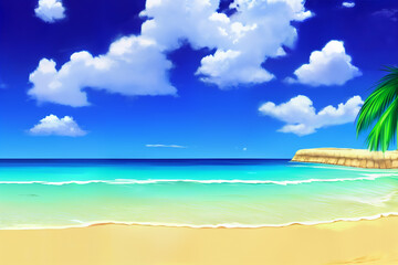 砂浜のビーチ (3)
