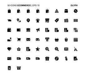 ecommerce icons suitable for applications, web or additions to your projects