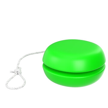 3d rendering illustration of a yo-yo toy