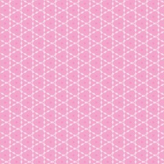 seamless pattern with pink flowers