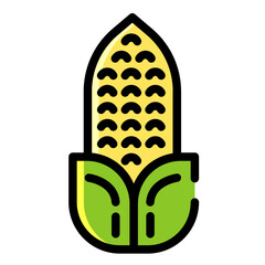 corn agriculture icon