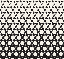Geometric seamless halftone triangle pattern . Abstrat triangle pattern design.