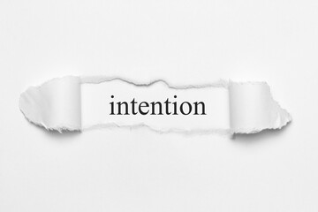 intention