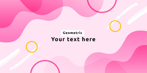 Modern gradient pink pastel with smooth curve background