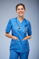 Young nurse woman isolated portrait. - 536271311