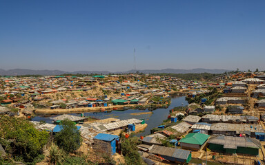 Rohingya Camp Cox's Bazar Bangladesh