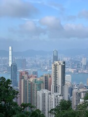 Obraz premium Hong Kong view