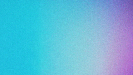 Cerulean blue mint and purple gradient noisy grain background texture