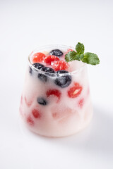 Subak Hwachae is a Korean watermelon punch.