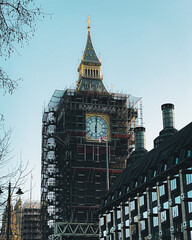 the big ben clock tower
