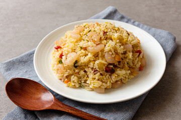 Shrimp Fried Rice with Shrimp, Vegetables and Rice