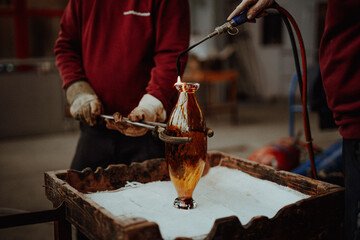traditionelles Handwerk - Glasbläserei