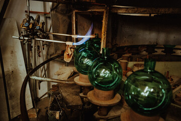 traditionelles Handwerk - Glasbläserei