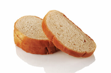 Three slices of bread
