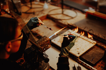 traditionelles Handwerk - Glasbläserei