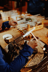 traditionelles Handwerk - Glasbläserei