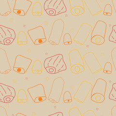 Vector Red Chinese Sky lantern festival background pattern